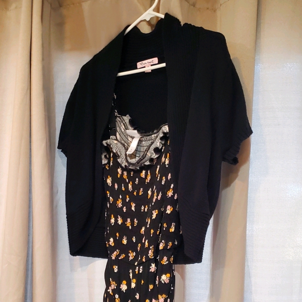 TORRID Womens one piece romper with coverup